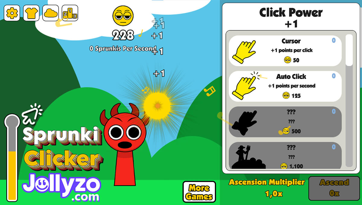Sprunki Clicker game