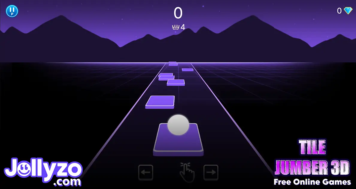 Tile Jumper 3D unblocked game