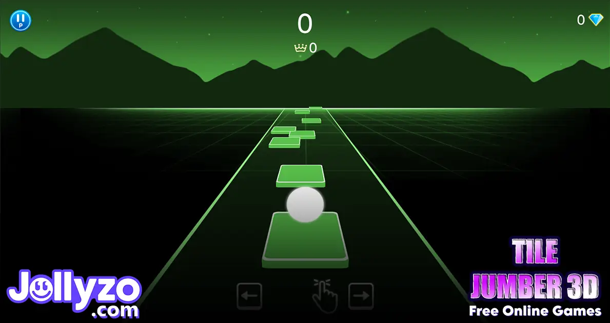 Tile Jumper 3D gameplay