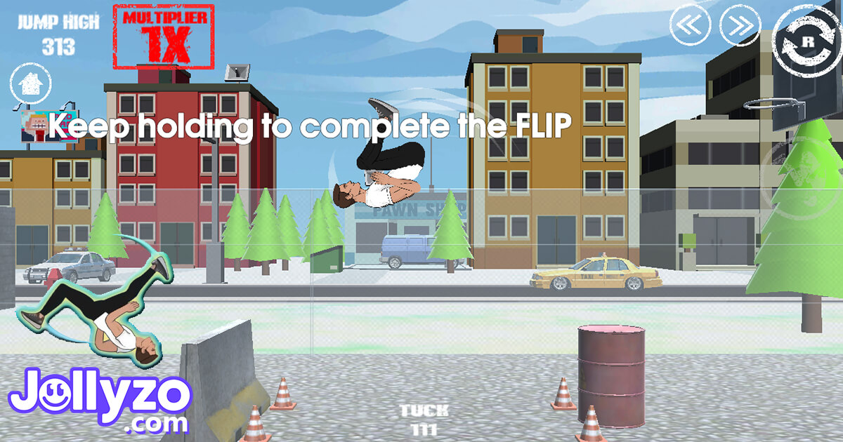 wacky flip Game